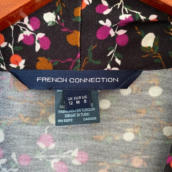 French Connection Frances Meadow Jersey Long Sleeve Dress - Picture 7 of 16